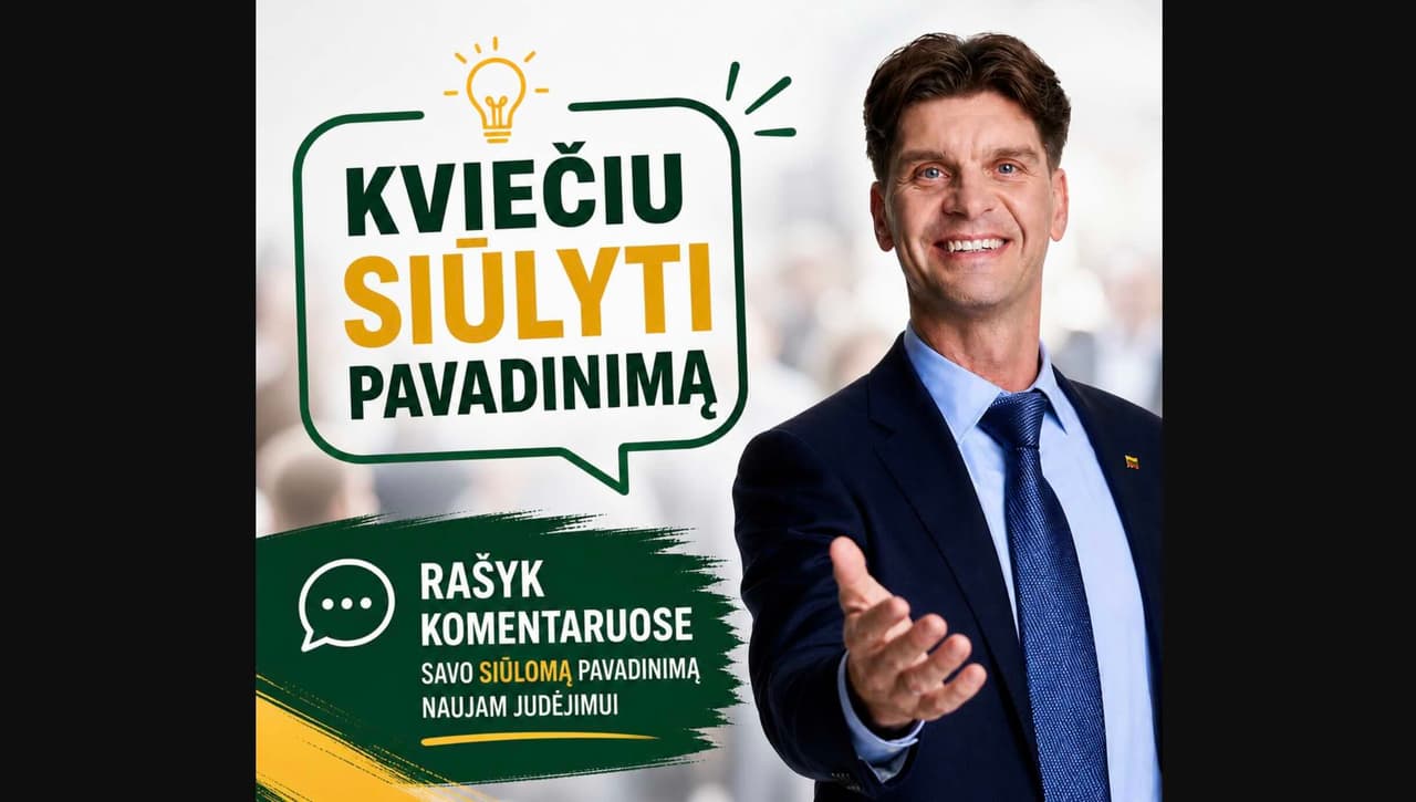 Ignas Vėgėlė buria „naują Sąjūdį“, bet veiksmų plano kol kas nepateikia