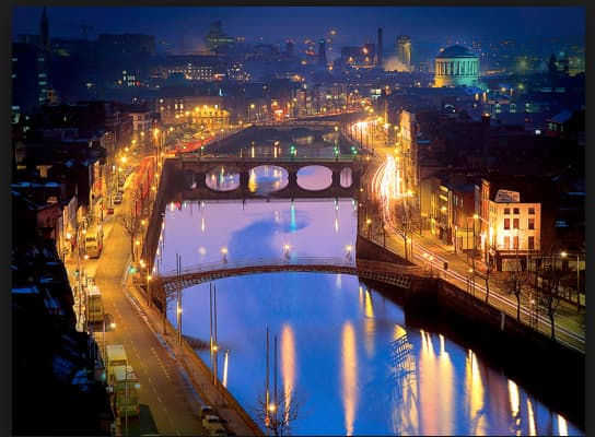 Airijos sostinė Dublinas. Irishcentral.com nuotr.
