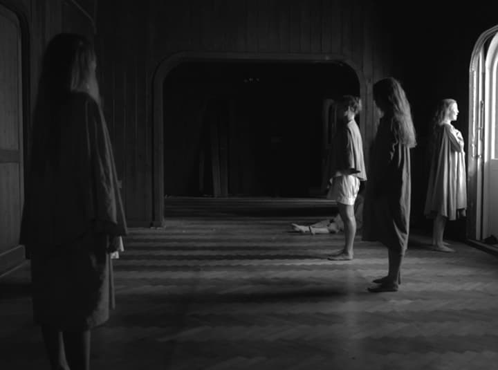 Kadras iš Lea Porsager filmo „Nesavastingumo eksperimentas“
