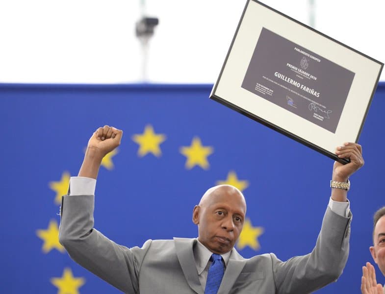 Guillermo Farinas apdovanotas A. Sacharovo premija