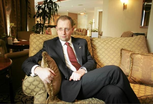 Kandidatas į naujos laikinosios vyriausybės vadovo postą Arsenijus Jaceniukas. Wyborcza.pl nuotr.