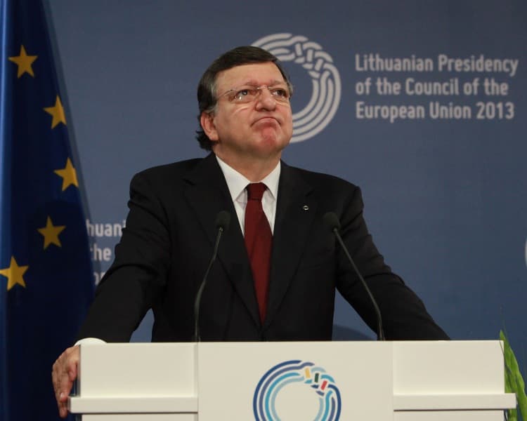 Europos Komisijos Pirmininkas Jose Manuelis Barroso. Martyno Ambrazo (ELTA) nuotr.