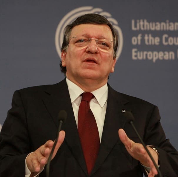 Europos Komisijos pirmininkas Jose Manuelis Barroso. Martyno Ambrazo (ELTA) nuotr.