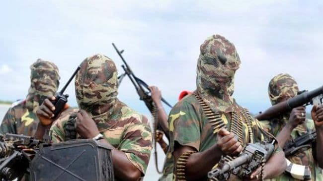 Islamistų sektos „Boko Haram" nariai. Presstv.ir nuotr.