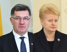 Neither Lithuanian President Dalia Grybauskaite nor Prime Minister Algirdas Butkevicius have received an invitation to the World Economic Forum in Davos