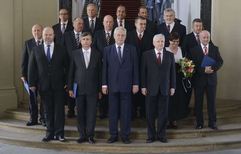 Prisaikdinta naujoji Čekijos vyriausybė. EPA-ELTA nuotr.