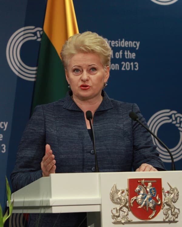 Prezidentė D. Grybauskaitė. Martyno Ambrazo (ELTA) nuotr.
