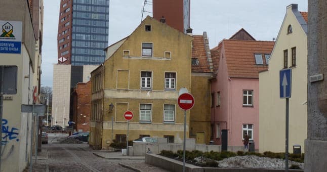 Klaipėdos senamiestis. Nuotrauka iš "ve.lt"