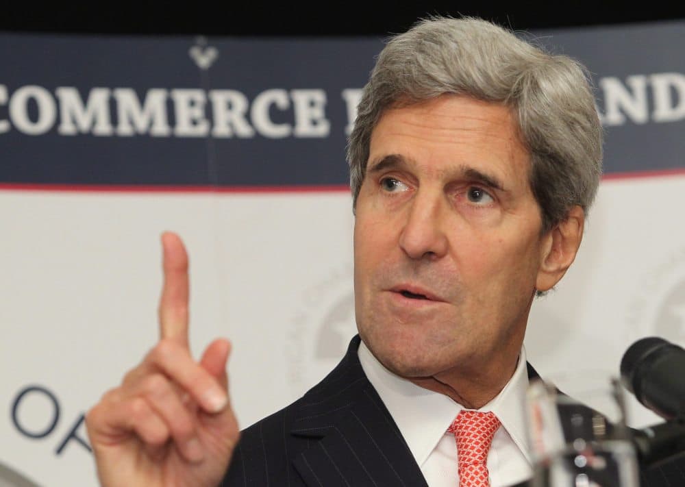 JAV valstybės sekretorius Johnas Kerry. EPA-Eltos nuotr.
