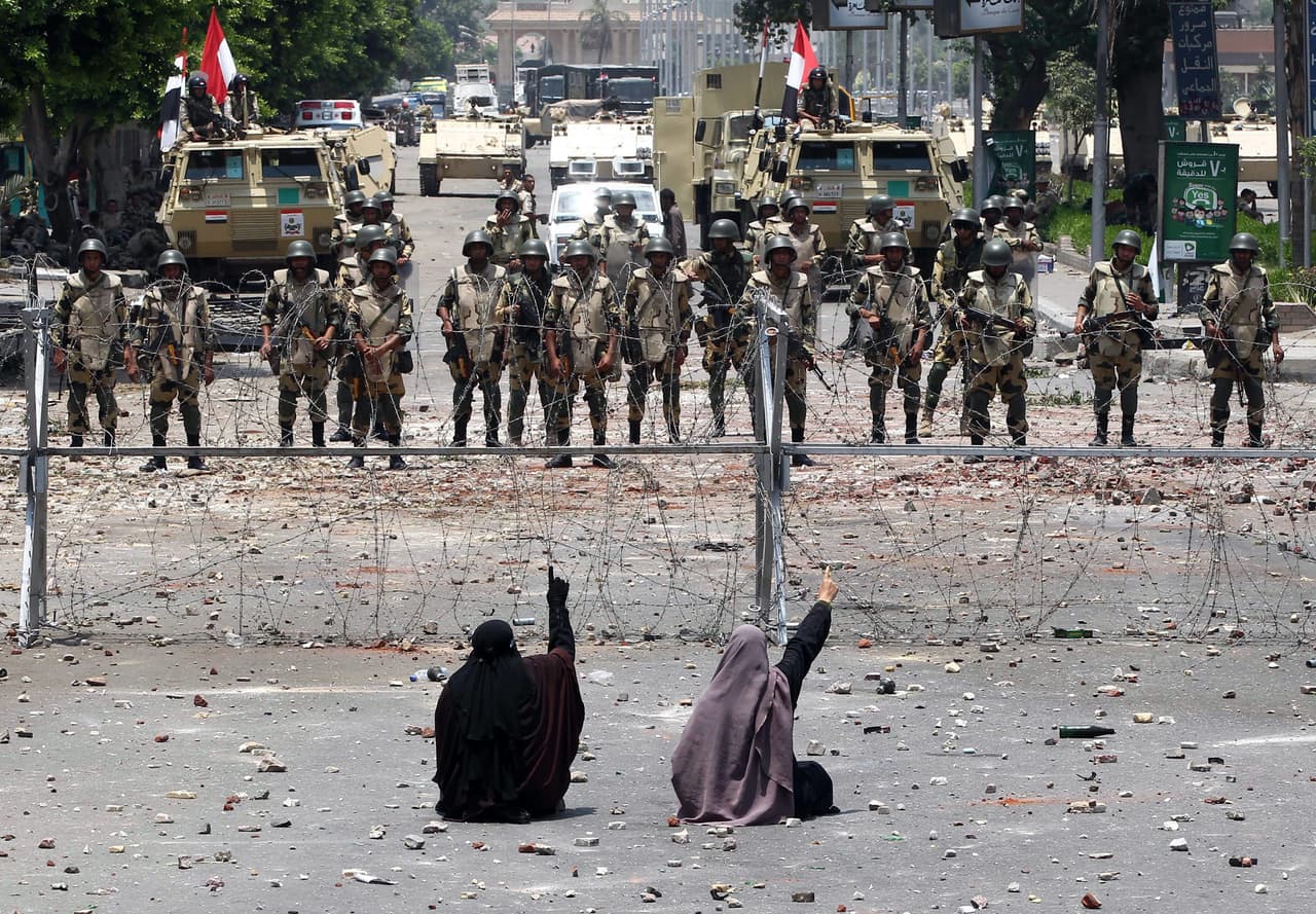 Egipto valdžia žada ištirti, kas šaudė į demonstrantus. EPA-ELTA nuotr.