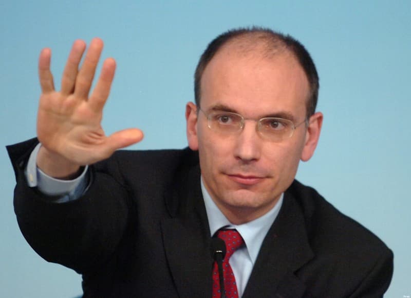 Italijos ministras pirmininkas Enrico Letta