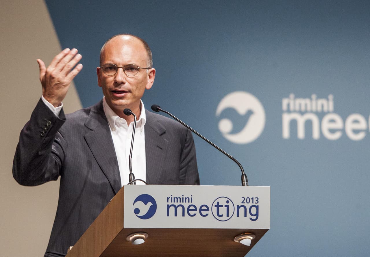 Italijos ministras pirmininkas Enrico Letta. EPA-ELTA nuotr.