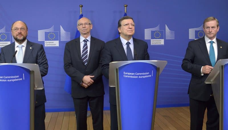 ES susitarė dėl 2014-2020 metų biudžeto. EPA-ELTA nuotr.