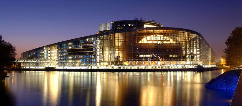 Europos Parlamento pastatas Strasbūre. Dannybelkin.com nuotr.