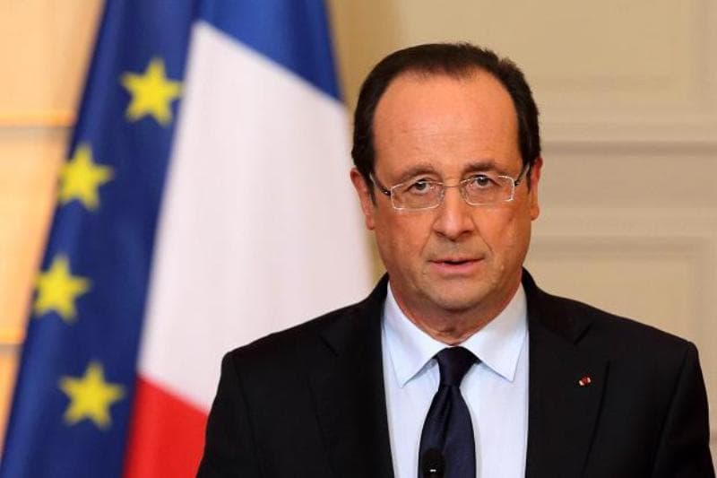 Prancūzijos prezidentas François Hollande'as. EPA-Eltos nuotr.