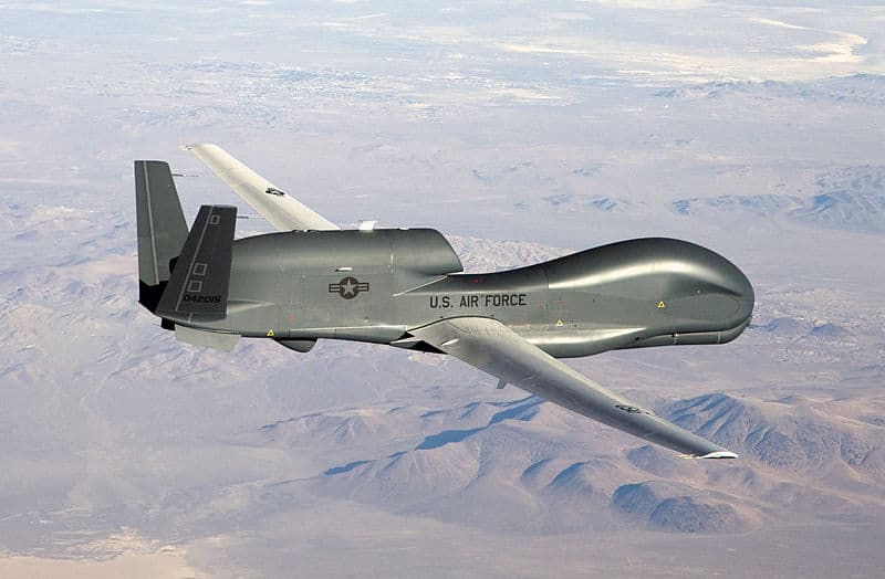 Global Hawk bepilotis lėktuvas. Wikipedia.org nuotr.