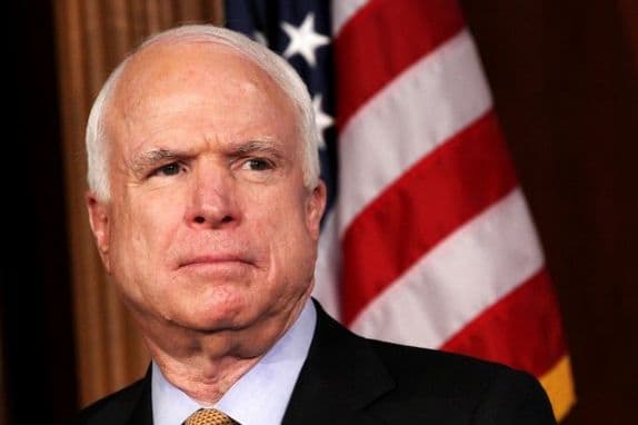 JAV senatorius Johnas McCainas. AP nuotr.