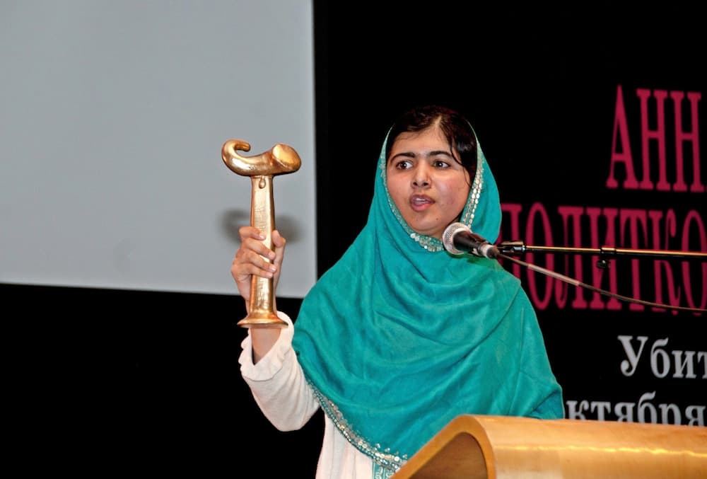 Pakistanietei moksleivei Malalai skirtas A. Politkovskajos apdovanojimas. EPA-Eltos nuotr.