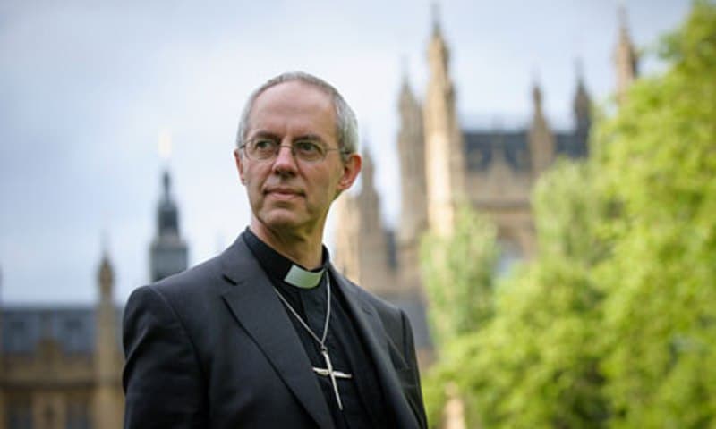 Anglikonų bažnyčios vadovas Justinas Welby