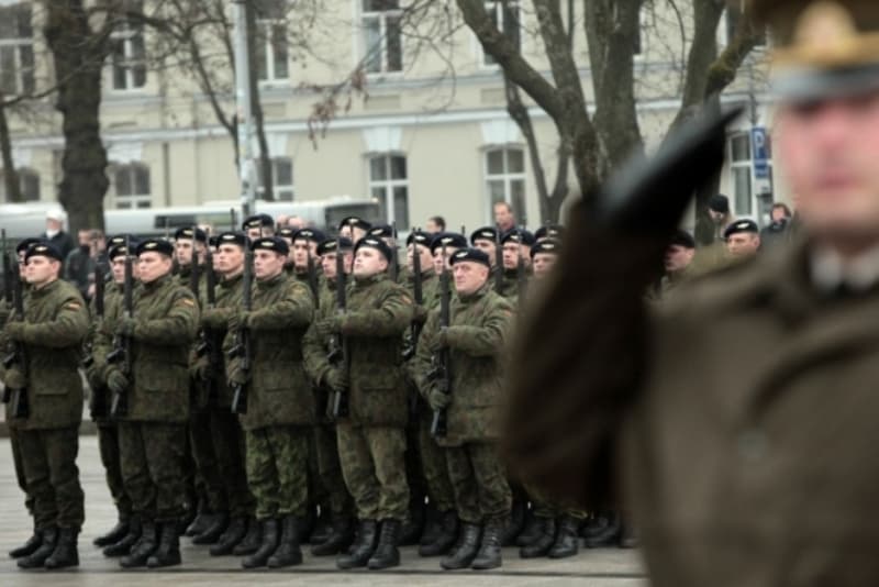 Lietuvos kariai. Dainiaus Labučio (ELTA) nuotr.