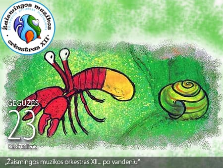 "Žaismingos muzikos orkestras XII... po vandeniu"