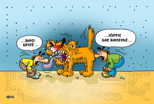 Antano Janušonio karikatūra. Šluota.lt nuotr.