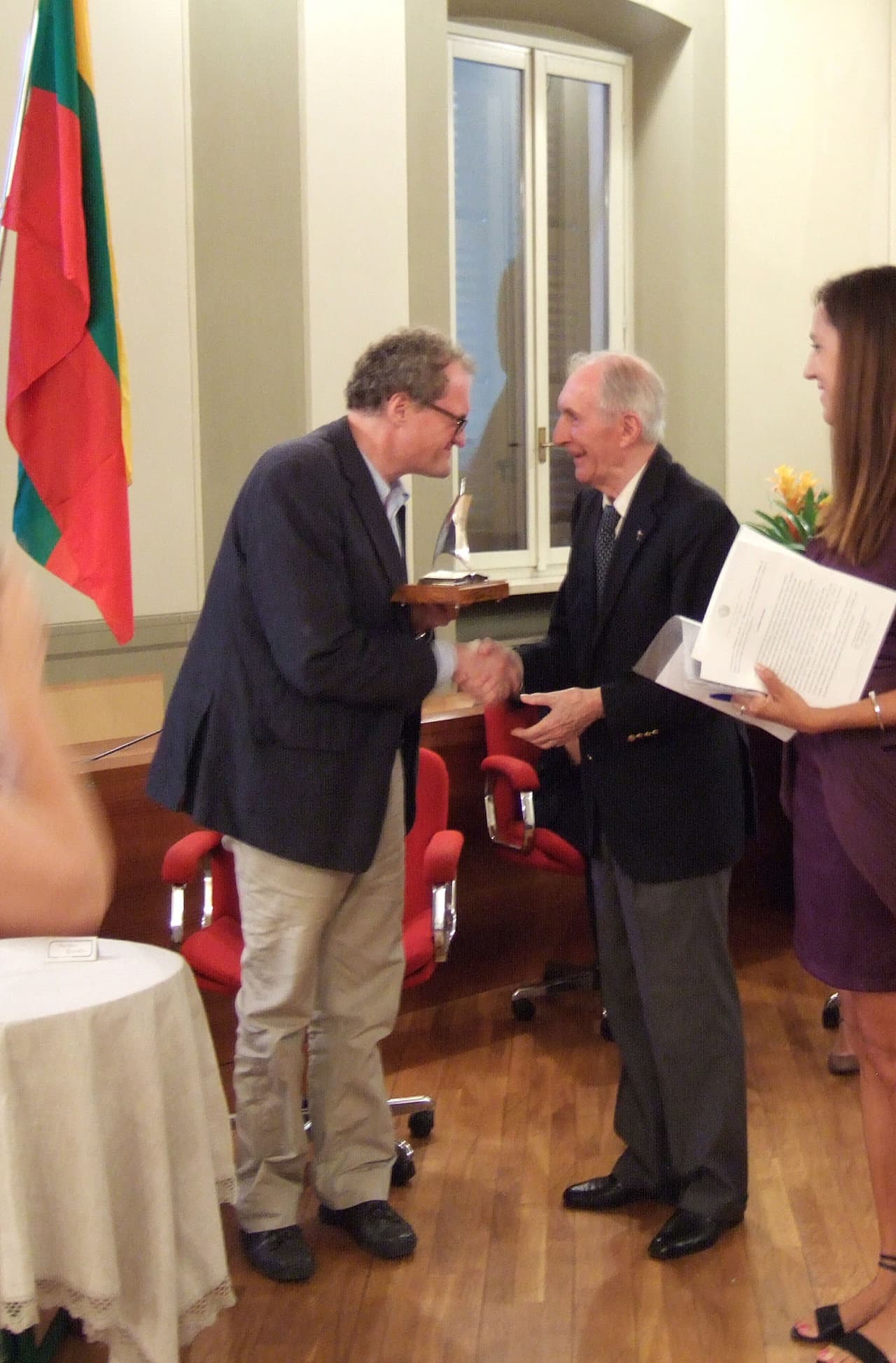 Premijos įteikimas