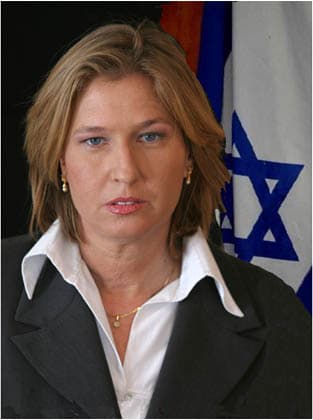 Buvusi Izraelio užsienio reikalų ministrė Cipi Livni. Topnews.in nuotr.