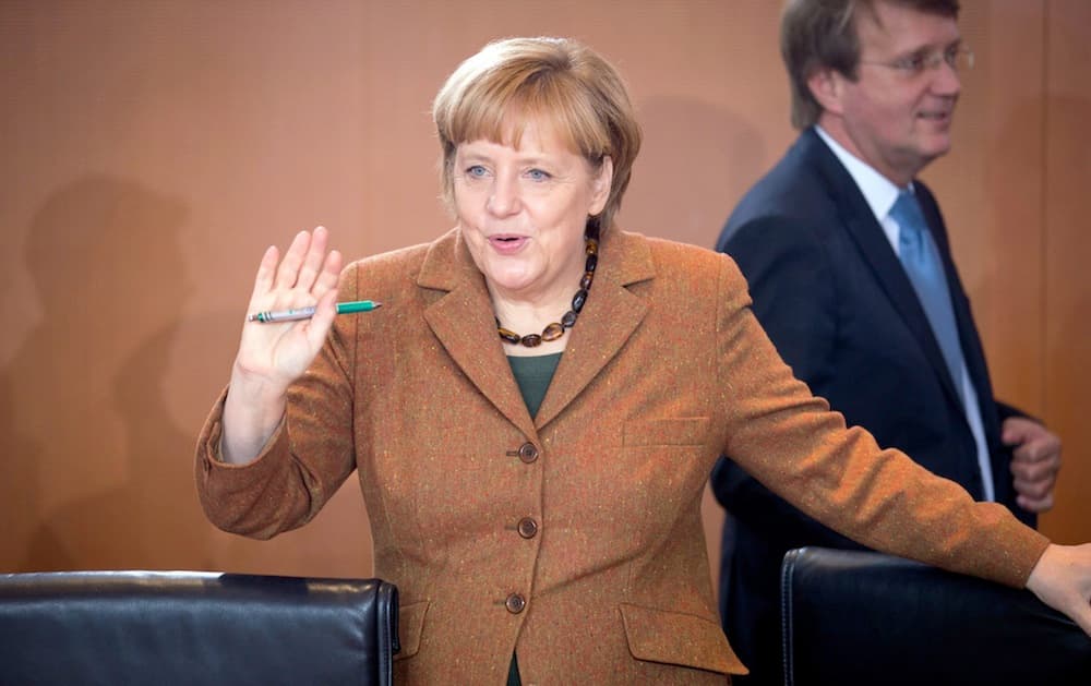 A. Merkel pareiškė susirūpinimą V. Putinui dėl „Greenpeace“ aktyvistų. EPA-Eltos nuotr.