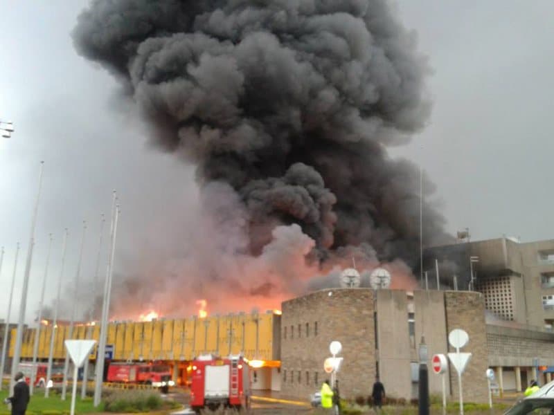 Po gaisro Nairobio oro uoste atnaujinti tarptautiniai skrydžiai