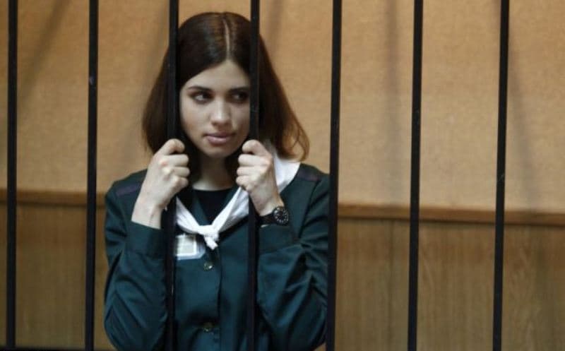 „Pussy Riot“ narė Nadežda Tolokonikova