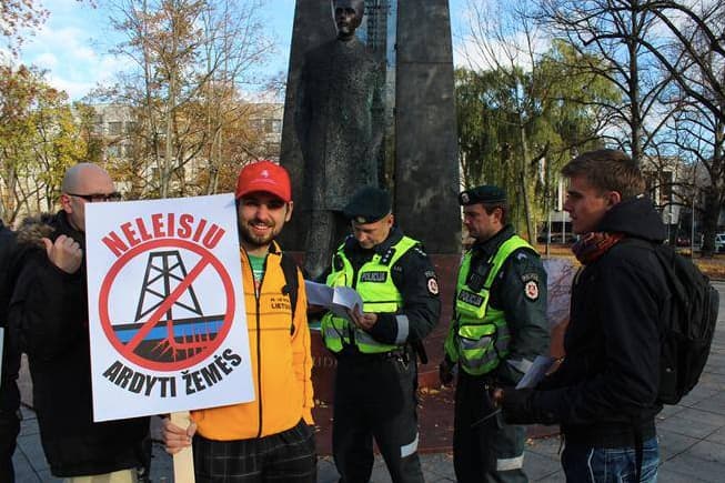 Prieš hidraulinį ardymą Lietuvoje planuojami ne tik protestai, bet ir teisiniai veiksmai
