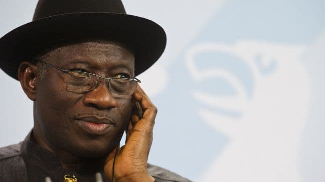 Nigerijos prezidentas Goodluckas Jonathanas