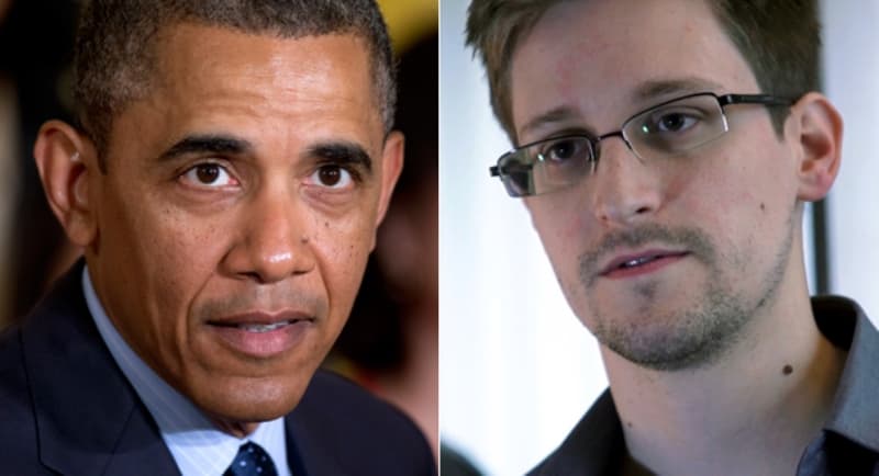 E. Snowdenas apkaltino B. Obamą teisės į prieglobstį atėmimu