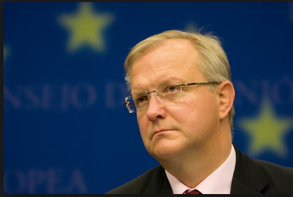 ES ekonomikos komisaras Olli Rehnas. Consilium.europa.eu nuotr.
