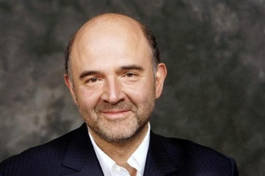 Prancūzijos finansų ministras Pierre'as Moscovici. Isbtt.com nuotr.
