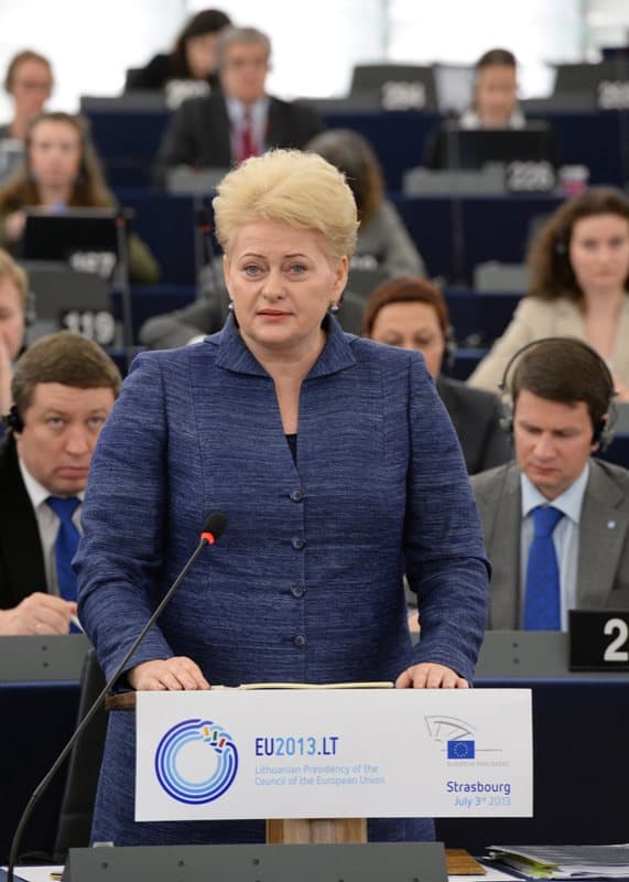Prezidentė D. Grybauskaitė. EPA- ELTA nuotr.