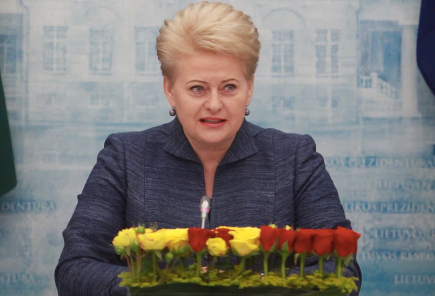 Lietuvos Respublikos Prezidentė Dalia Grybauskaitė. Eltos nuotr.