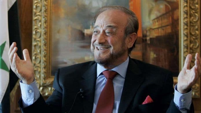 Rifaatas al Asadas. Francetvinfo.fr nuotr.