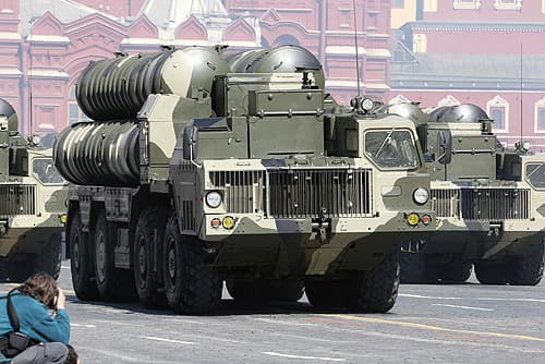S-300 parade Raudonojoje aikštėje Maskvoje. Wikipedia.org nuotr.