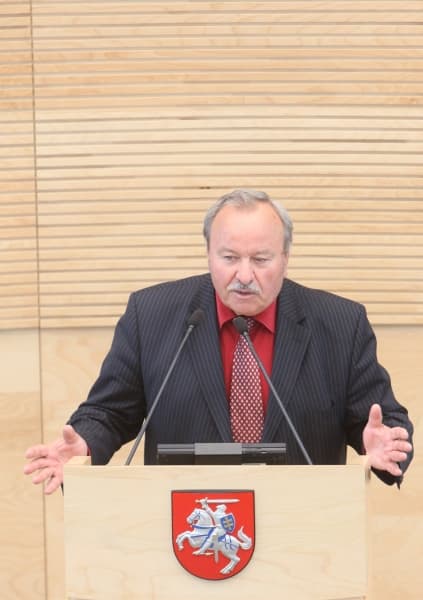 Seimo narys Bronius Bradauskas. Martyno Ambrazo (ELTA) nuotr.